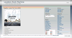 Desktop Screenshot of lavatoryrockmachine.wordpress.com