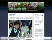 Tablet Screenshot of freegaminginfo.wordpress.com