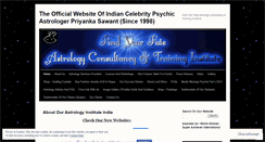 Desktop Screenshot of priyankasawant.wordpress.com