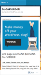 Mobile Screenshot of budaktokbok.wordpress.com