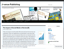 Tablet Screenshot of jvenupub.wordpress.com