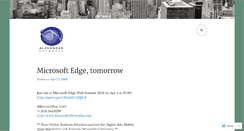Desktop Screenshot of alexandernetworks.wordpress.com
