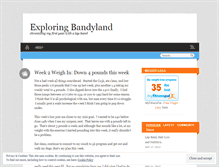 Tablet Screenshot of exploringbandyland.wordpress.com