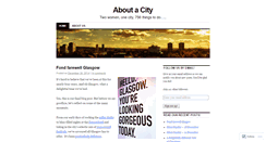 Desktop Screenshot of aboutacityglasgow.wordpress.com