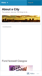 Mobile Screenshot of aboutacityglasgow.wordpress.com