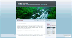 Desktop Screenshot of leidria.wordpress.com