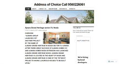 Desktop Screenshot of aocproperty.wordpress.com