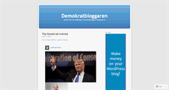 Desktop Screenshot of demokratbloggaren.wordpress.com