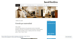 Desktop Screenshot of lacollectiva.wordpress.com