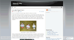 Desktop Screenshot of mubarok.wordpress.com
