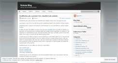 Desktop Screenshot of mohsinpage.wordpress.com