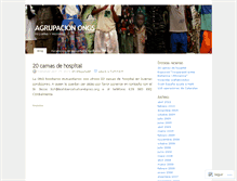 Tablet Screenshot of agrupaong.wordpress.com