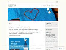 Tablet Screenshot of karneval.wordpress.com