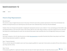 Tablet Screenshot of bestinvestment12.wordpress.com