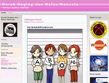 Tablet Screenshot of darahdagingdannafasmanusia.wordpress.com