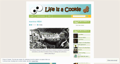 Desktop Screenshot of lifeisacookie.wordpress.com