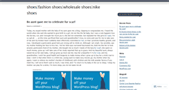 Desktop Screenshot of dfnshoes.wordpress.com