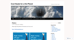 Desktop Screenshot of coolheadsforahotplanet.wordpress.com