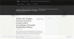 Desktop Screenshot of jeffersdodge.wordpress.com