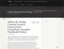 Tablet Screenshot of jeffersdodge.wordpress.com