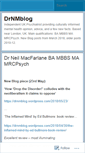 Mobile Screenshot of drnmblog.wordpress.com