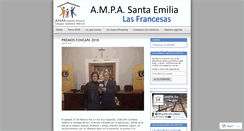 Desktop Screenshot of apasantaemilia.wordpress.com