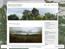Tablet Screenshot of driftlessworld.wordpress.com
