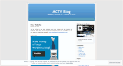 Desktop Screenshot of mctvblog.wordpress.com