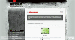 Desktop Screenshot of filosofart.wordpress.com