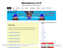 Tablet Screenshot of mwmeltwarriorsmw.wordpress.com
