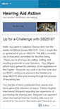 Mobile Screenshot of hearingaidaction.wordpress.com