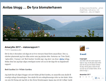 Tablet Screenshot of anitalinder.wordpress.com