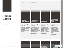 Tablet Screenshot of hectorcastroblog.wordpress.com