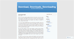 Desktop Screenshot of aboutdownloading.wordpress.com