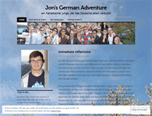 Tablet Screenshot of joningermany.wordpress.com