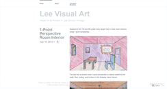 Desktop Screenshot of leevisualart.wordpress.com