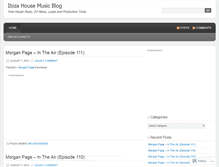 Tablet Screenshot of ibizahousemusic.wordpress.com