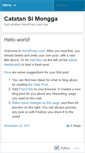 Mobile Screenshot of catatanmongga.wordpress.com