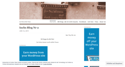 Desktop Screenshot of inchtomania.wordpress.com