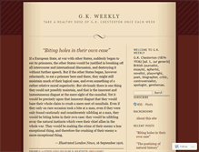 Tablet Screenshot of chesterton.wordpress.com