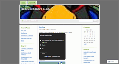 Desktop Screenshot of blackbeard76.wordpress.com