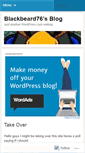 Mobile Screenshot of blackbeard76.wordpress.com