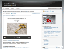 Tablet Screenshot of correideas.wordpress.com