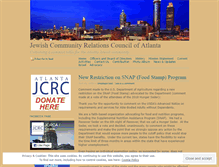 Tablet Screenshot of jcrcatlanta.wordpress.com