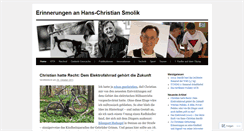 Desktop Screenshot of christiansmolik.wordpress.com