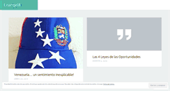 Desktop Screenshot of lisangel.wordpress.com
