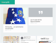 Tablet Screenshot of lisangel.wordpress.com