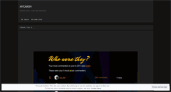 Desktop Screenshot of mykenon.wordpress.com