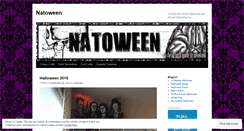 Desktop Screenshot of natoween.wordpress.com