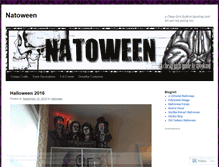 Tablet Screenshot of natoween.wordpress.com